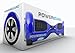 Powerboard by HOVERBOARD - (SAFE UL 2272 CERTIFIED) Blue - 2 Wheel Self Balancing Scooter with LED Lights - Hands Free Battery Powered Electric Motor --Personal Transporter - USA Company