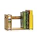 Furinno Bamboo Extension Book Rack, Natural