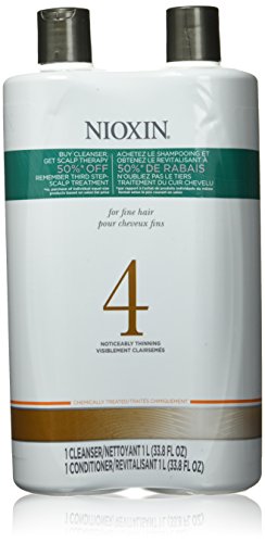 Nioxin System 4 Cleanser & Scalp Therapy Conditioner Duo, 33.79 Ounce