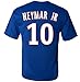 Neymar Jersey Style T-shirt Kids Neymar Jr Jersey PSG T-shirt Gift Set Youth Sizes ✓ Premium Quality ✓ ✓ Soccer Backpack Gift Packaging (YM 8-10 Years Old, Neymar Jr)