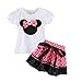 Mud Kingdom Little Girls Holiday Outfits Cute Summer 4T Pink