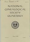 National Genealogical Society Quarterly, v. 76, No. 1, March 1988