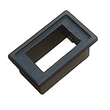 ESUPPORT Car Toggle Switch Bar Dash Board Switch Housing Kit Holder Black