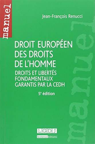Droit européen des droits de l'homme