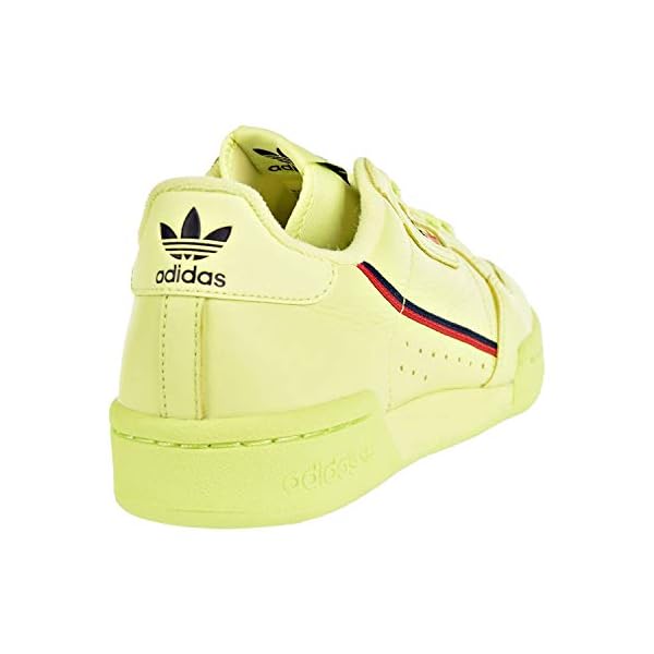 adidas continental 80 frozen yellow & scarlet
