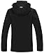 wantdo Women's Breathable Hiking Rain Jacket Lightweight Windproof Raincoat