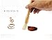 Coffee Grinder Cleaning Brush, Heavy Wood Handle & Natural Bristles Wood Dusting Espresso Brush Accessories for Bean Grain Coffee Tool Barista Home Kitchen