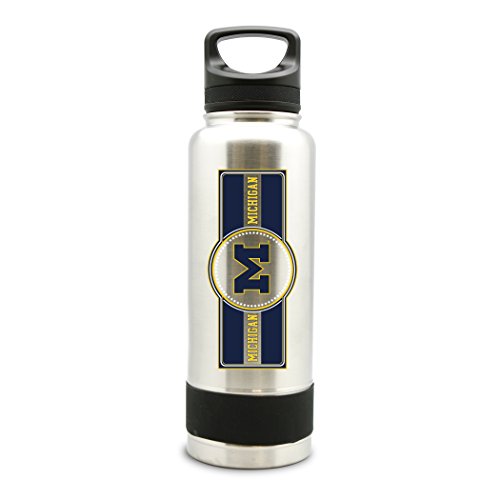 NCAA Michigan Wolverines 38oz Double Wall Stainless Steel La