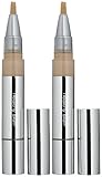 Neutrogena Healthy Skin Brightening Eye Perfector Broad Spectrum Spf 25, Under Eye Concealer, Buff 09,.17 Oz. (Pack of 2)