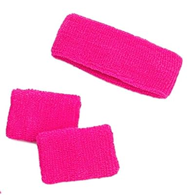 Buy ازياء تجريب 80s للنساء اكسسوارات 80s للنساء 80s تدفئة الساق مجموعة النيون الوردي Online In Kuwait B07pwggwy3