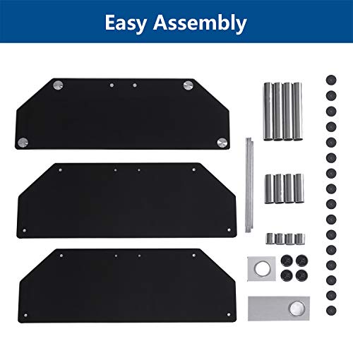 image for Rfiver Corner Floor TV Stand with Cable Management for TVs up to 55