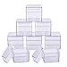 BENECREAT 10 Pack Square High Transparency Plastic Bead Storage Containers Box Drawer Organizers for beauty supplies,Tiny Bead,Jewerlry Findings, and Other Small Items - 2.2x2.2x2 Inches