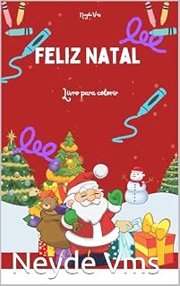 Livro Feliz Natal: Livro para colorir