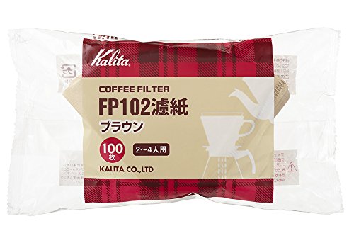 Kalita Coffee Filter Fp102 (100 Papers) for 2-4 Cups Dripper Kalita Coffee Filter Fp102 (100 Papers) for 2-4 Cups Dripper