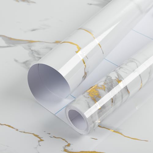 Marble Gold Contact Paper Countertop Wallpaper