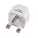 UK Travel Adapter for Type G Plug - Works with Electrical Outlets in United Kingdom, Hong Kong, Ireland, Great Britain, Scotland, England, London, Dublin & More – 1 Pack