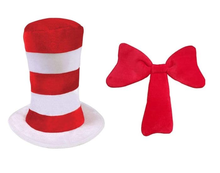 Mixed Children's Cat in the Hat Costume Kids Fancy Dress Outfit World Book Day Book Week