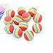 Yonisun Pack of 12 Colorful Soft Foam Rainbow Play Balls for Pet Cat