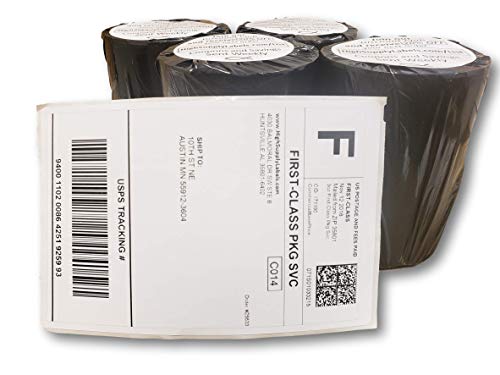 Dymo 4XL Labels (4 Pack) Compatible 1744907 4x6 Dymo Labels | Dymo 4x6 Labels | Dymo Labels 4x6 | Dymo 4XL Labels 4x6 | 4XL Thermal Labels | 4XL Shipping Labels | 4x6 4XL Dymo Labels - Thumbnail 2