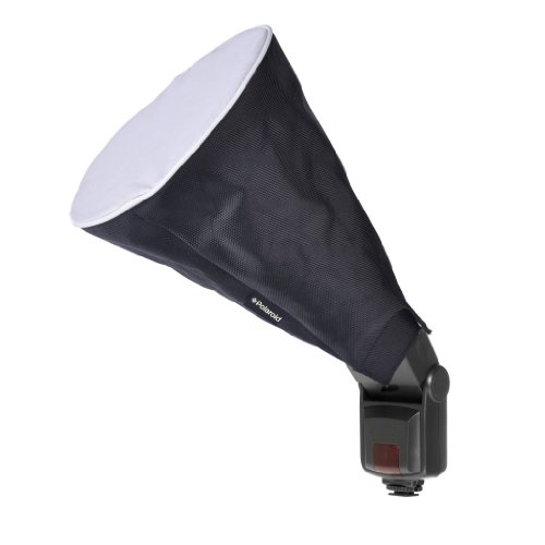 Polaroid Universal Collapsible Circular Cone (Trumpet) Studio Softbox For The Nikon Speedlight SB-400, SB-600, SB-700, SB-900, SB-910 Flashes