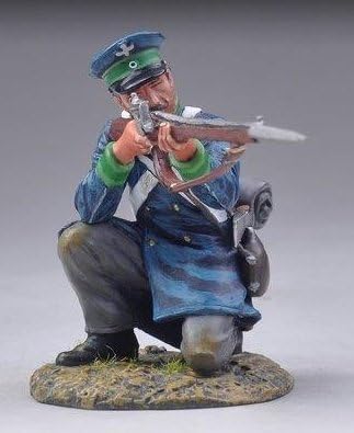 Thomas Gunn Miniatures NAPS038B Westphalian Landwehr Kneeling Firing