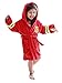 Arctic Paw Boys/Girls' Plush Soft Hooded Terry Bathrobe Robe with Pockets