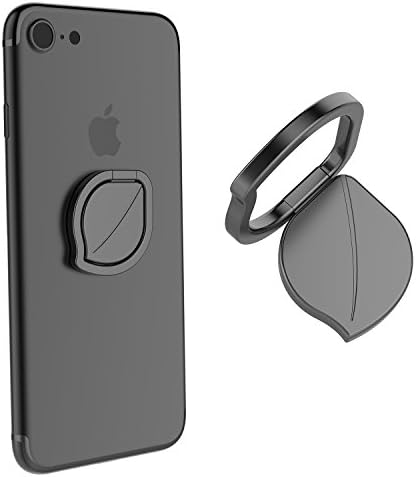 Finger Ring Stand, OSSKY 360° Rotation Cell Phone Ring Stand Holder Grip kickstand Universal Stand for Smartphone, Tablet, Fit Magnetic Car Mount