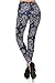 R625-OS Dahlia Mandala Print Fashion Leggings