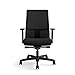 HON Ignition Series High-Back Work Chair - Mesh Computer Chair for Office Desk, Black (HONIW103CU10), Black CU10