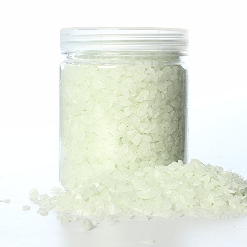 Glow in the Dark Home and Garden Fish Tank Aquarium Decorative Pebble Sand Gravel Rock (3-5mm, Sky Blue)