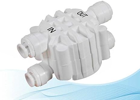 Plumbing & Fixtures Auto Shut Off Valve Quick Connect Fittings for RO Reverse Osmosis Water System
