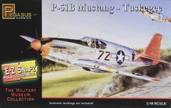 1/48 Snap, P-51B Tuskegee Airmen
