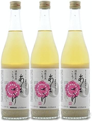 Amazon Co Jp 甘酒 花巴 酒蔵古流 こうじあまざけ 780g 3本 Food Beverage Alcohol