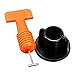 50Pcs Tile Positioning Leveler T Shape Tile Leveling Spacers Wedges Tile Flooring Wall Leveling Locator System,T-lock-Pliers-Tool-Tile-Leveling-System