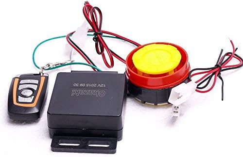Motorcycle Remote Control 12v Bike Anti-theft Security Alarm System