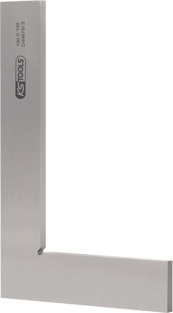 KS Tools 300.0255 Square DIN 875/2, 100mm