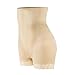 KSKshape Hi-waist Shapewear Tummy Control Body Shaper Seamless Thigh Slimming Boyshort for women,Beige,Tag M/L1=Size Chart S(Fits Waist 24-27inch)