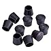 Bestsupplier 24 PCS Chair Leg Tips Caps 7/8 inch Rubber Table Chair Leg Caps Anti, Black
