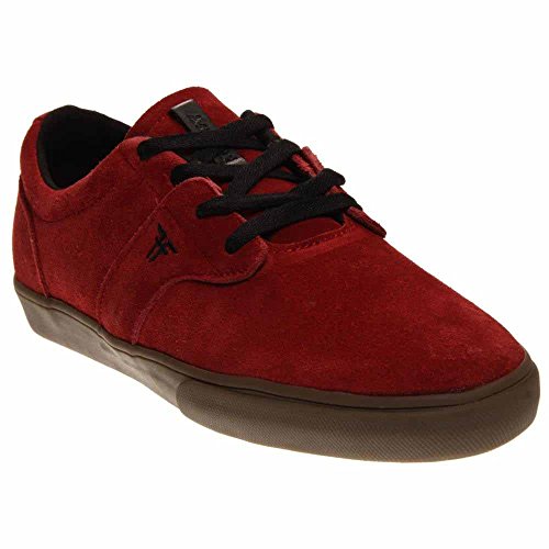 Fallen Men's Chief Xi Skate Shoe, Oxblood/Gum, Oxblood/Gum,9 M US