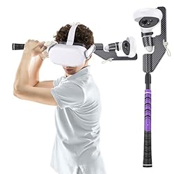KPNEOL VR Golf Club for Oculus Quest 2, with Real