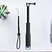 Luxebell Selfie Stick Adjustable Telescoping Monopod Pole for Gopro Hero 7 6 5, Session 5, Hero 4/3+/3/2 Fusion (Black)