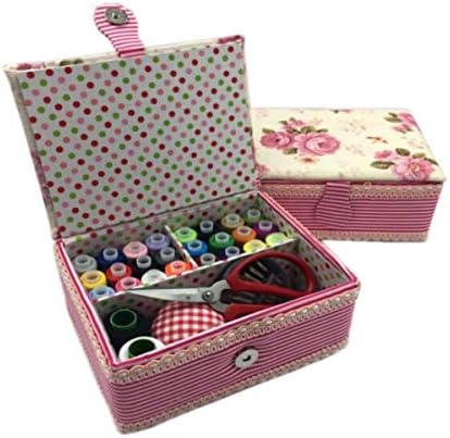 Yuxuancixiu R ソーイングボックス ホームバリュー布生地裁縫ボックスセット マニュアルソーイングキット裁縫工具収納ボックスセット ピンク19 15 9センチメートル 木彫り化粧品収納ボックス Color Pink Size 19 15 9cm Tarunniketanpublicschool Com