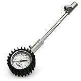 TireTek Truck-Pro Dual Head Tire Pressure Gauge, Heavy Duty - 160 PSI