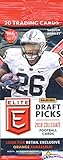2018 Panini Elite Draft Picks NFL Football EXCLUSIVE HUGE Factory Sealed Jumbo Fat PACK!Look for Rookies & Autographs of Baker Mayfield, Saquon Barkley, Sam Darnold, Josh Rosen & Many More! WOWZZER