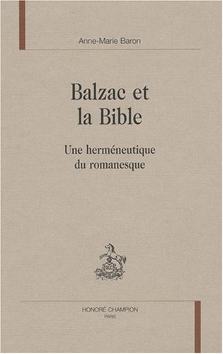 Balzac et la Bible