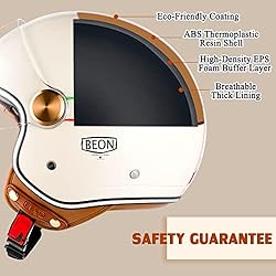 Open Face Motorcycle Helmet with Wind Anti-Scratch