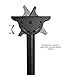 VIVO TV Ceiling Mount Height Adjustable and Tilt for LCD LED Flat Screen 23
