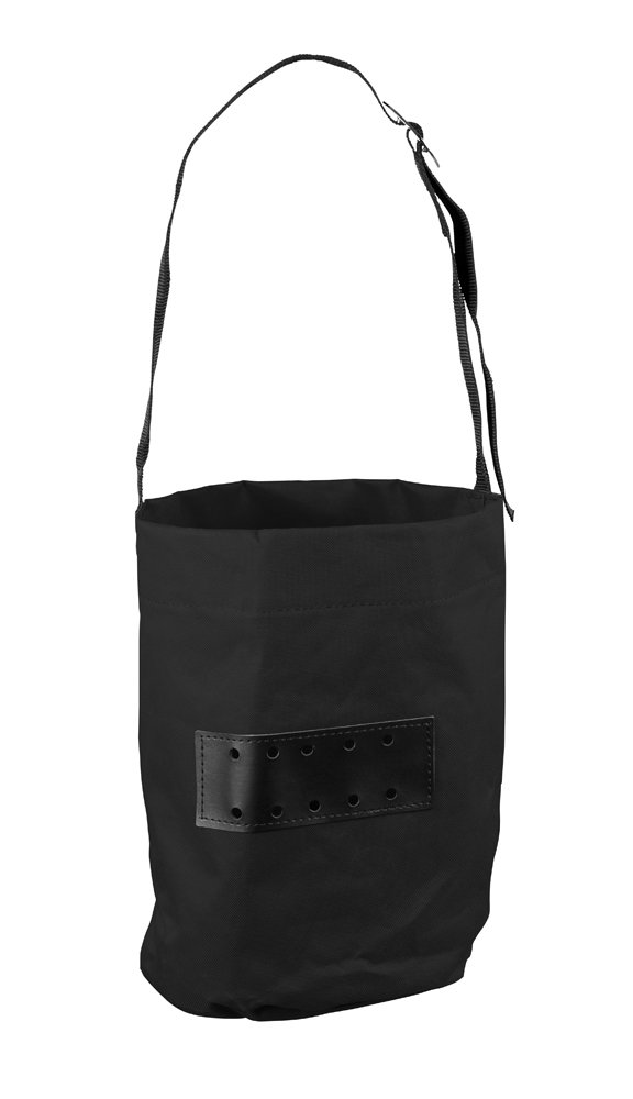 PFIFF 005072 Feeding Bag with Neck Strap Black