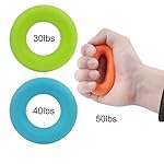 Wisdompro-Hand-Grip-Forearm-and-Finger-Strengthener-Exercise-Rings-Set-of-3-Different-Resistance-Levels-30-40-and-50-pounds-Increase-Your-Hand-Strength-Pinch-and-Crush-Strength