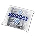 YUEDGE Men's 2 Pairs Wicking Cushion Socks Outdoor Sports Hiking Socks (Light Black)